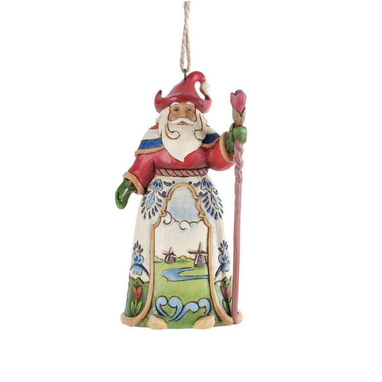 Dutch Santa Ornament