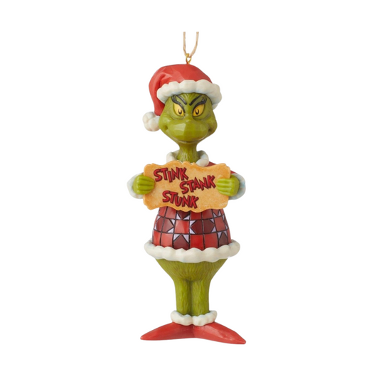 Stink Stank Stunk Grinch Ornament
