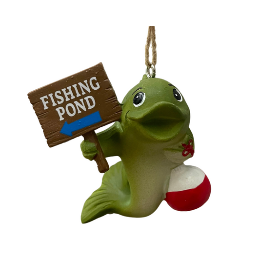 Fishing Pond Ornament
