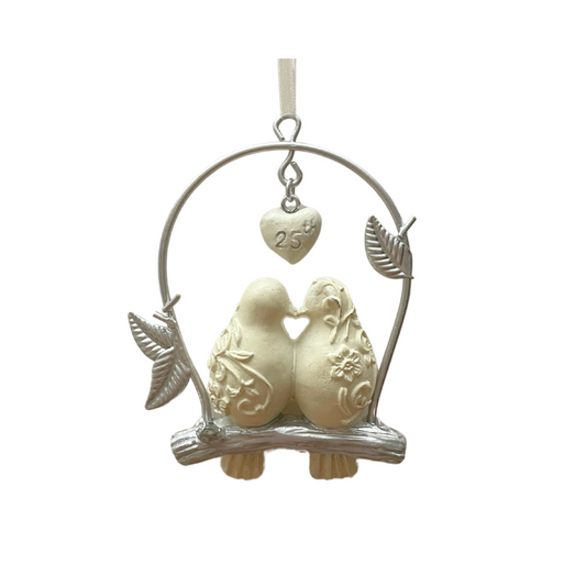 25th Anniversary Ornament