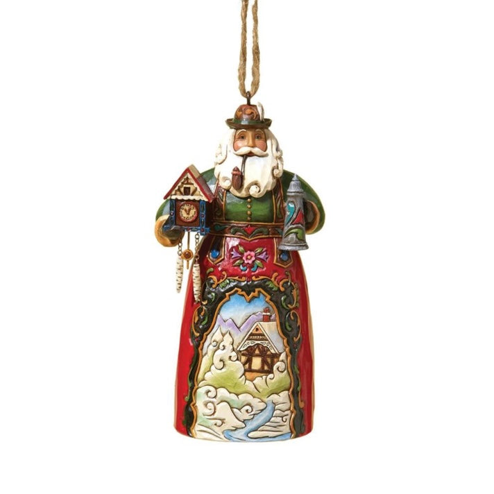 German Santa Ornament