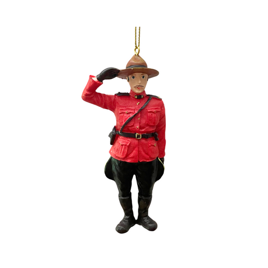 Saluting Mountie (Male) Ornament