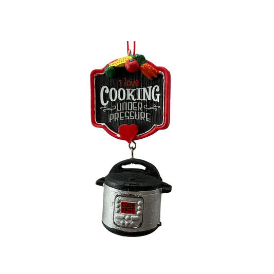 Cooking Under Pressure Ornament