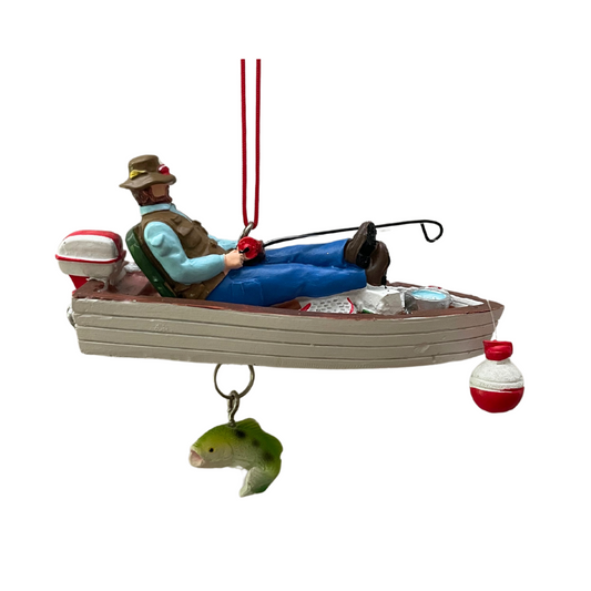 Fisherman Ornament
