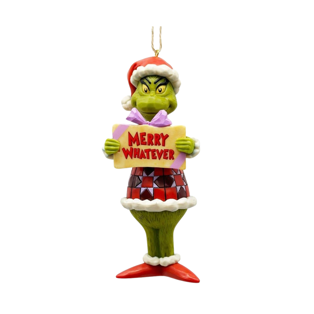 Merry Whatever Grinch Ornament