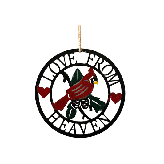Love From Heaven Cardinal Ornament