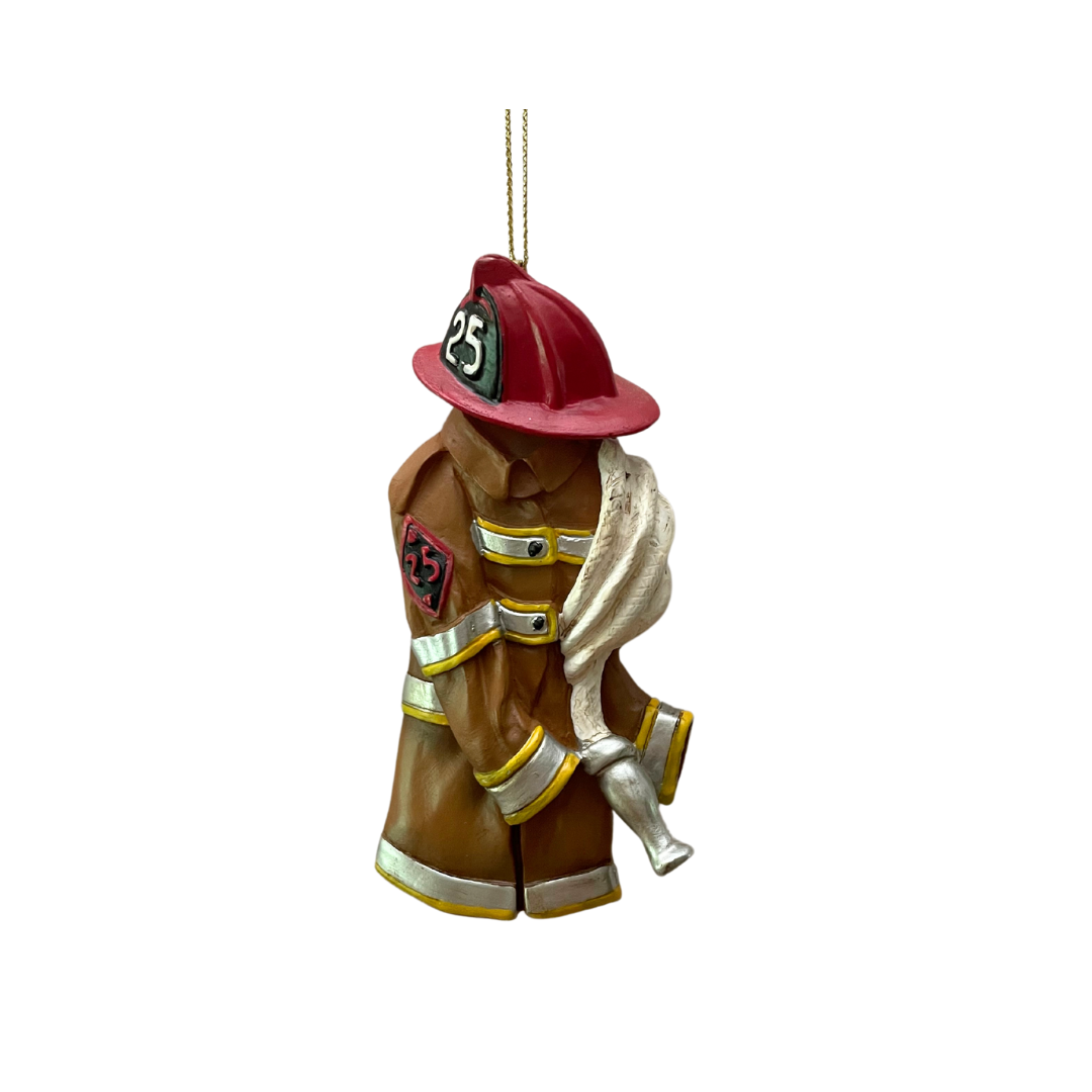 Firefighter Hose Ornament