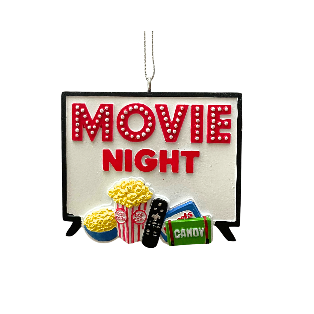 Movie Night Ornament
