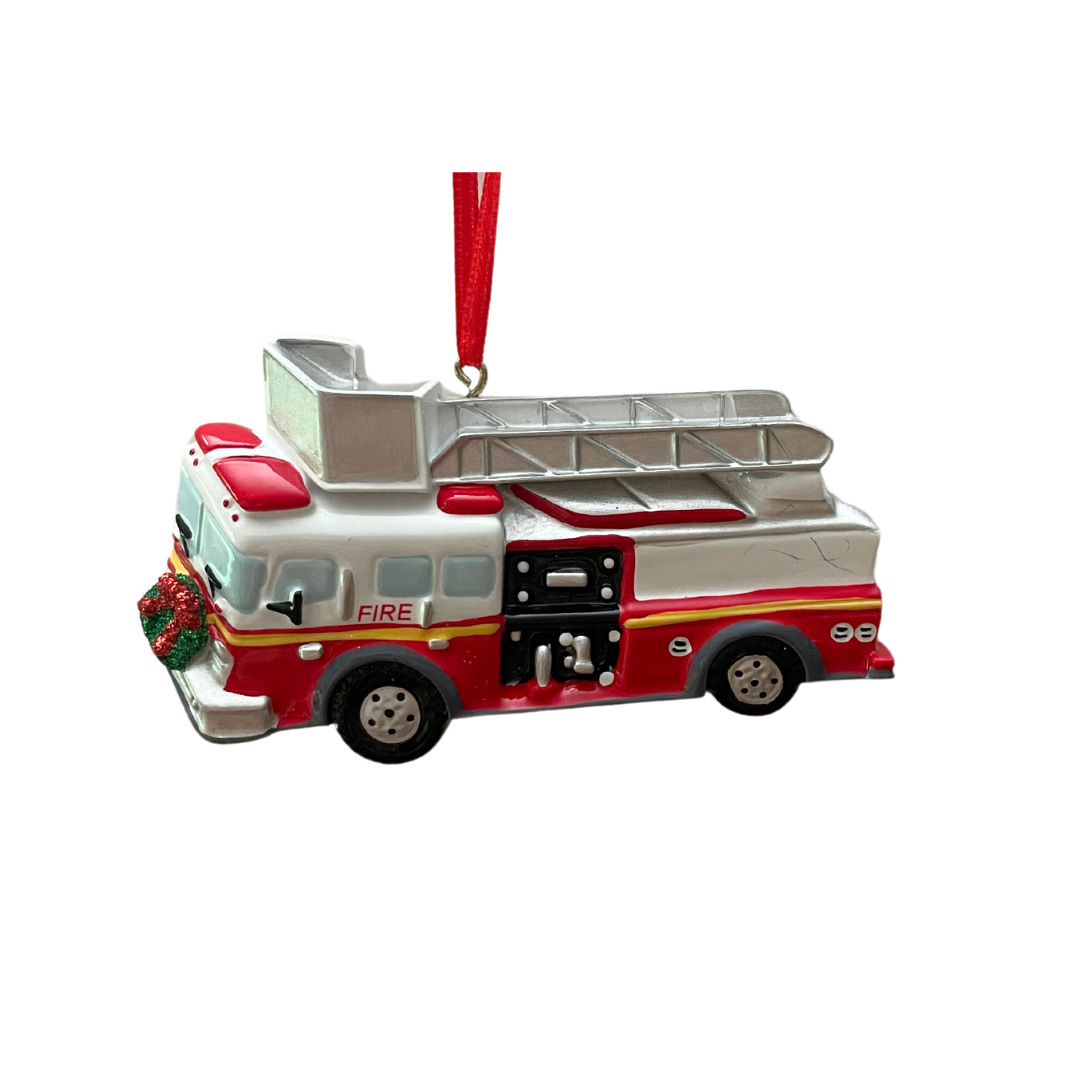 Fire Truck Ornament
