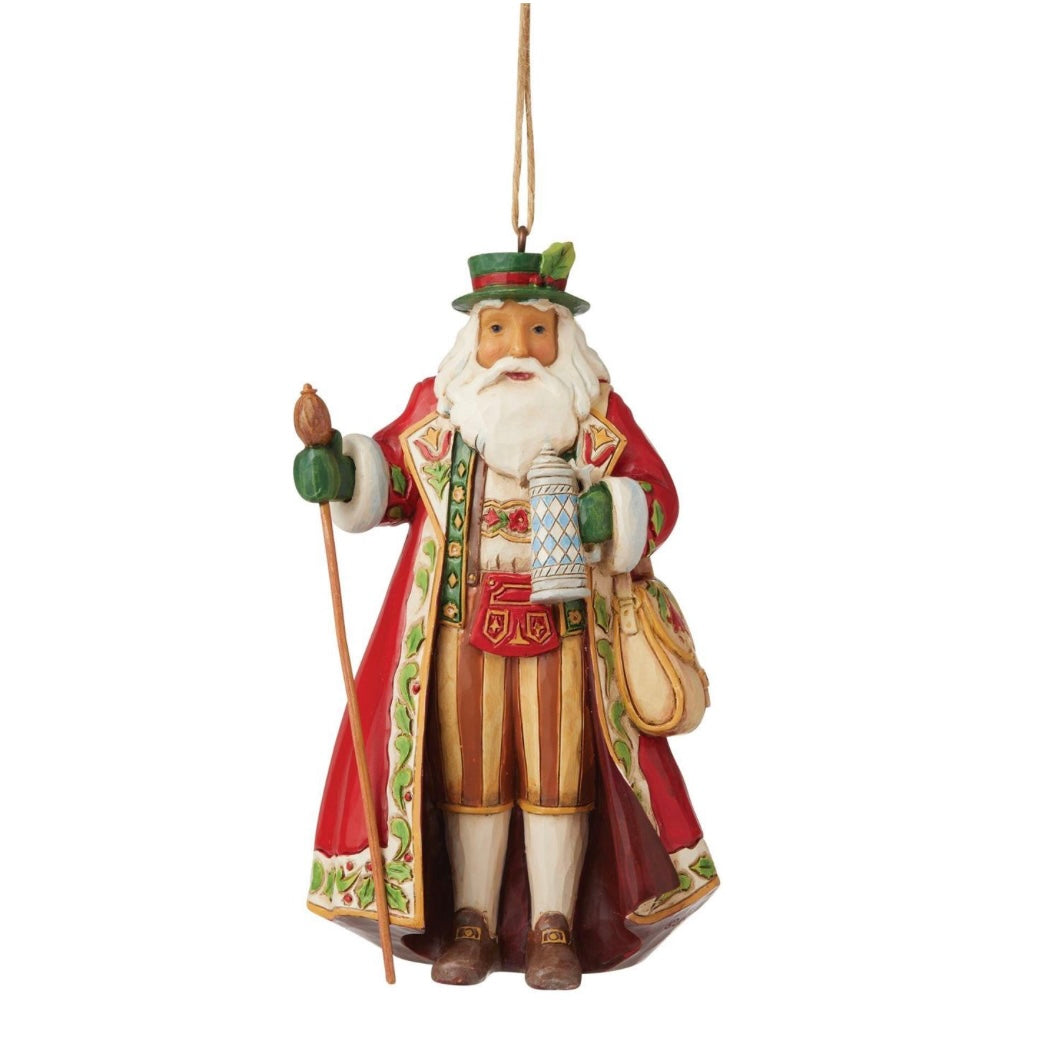 German Santa Ornament