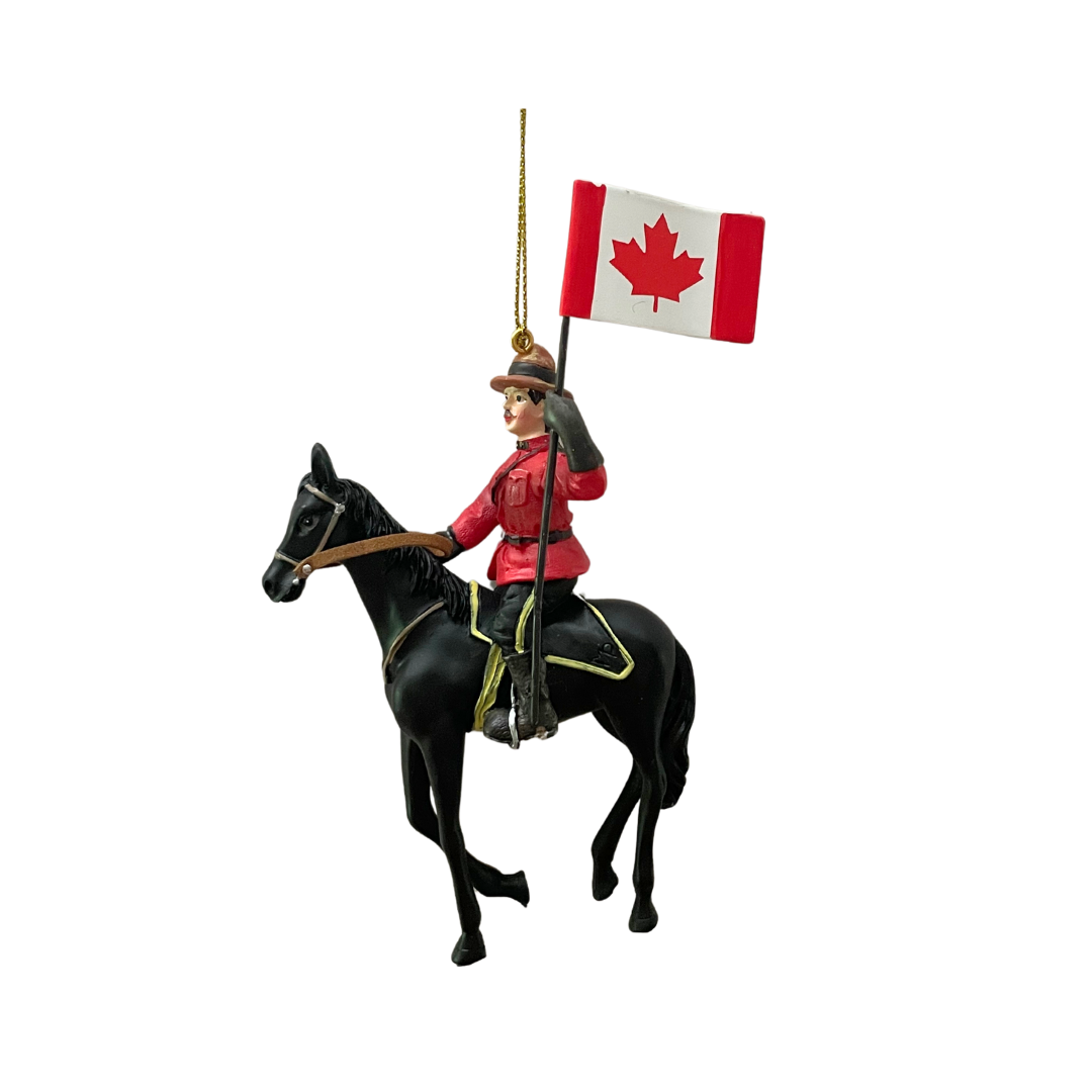 Horse Mountie Ornament