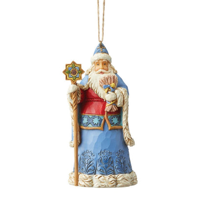 Ukrainian Santa Ornament