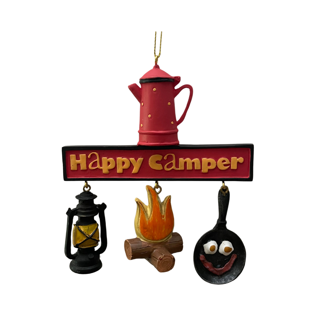 Happy Camper Ornament