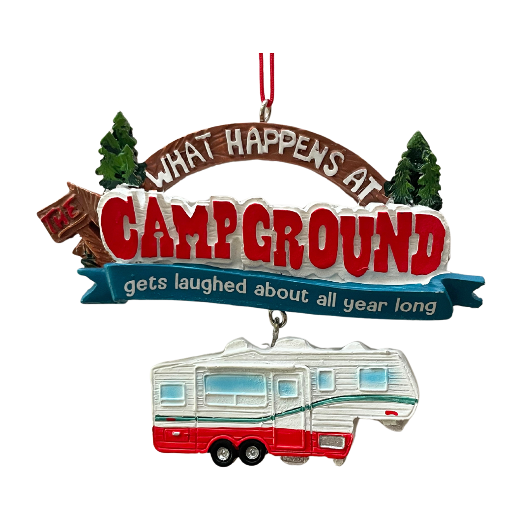 Campground Ornament