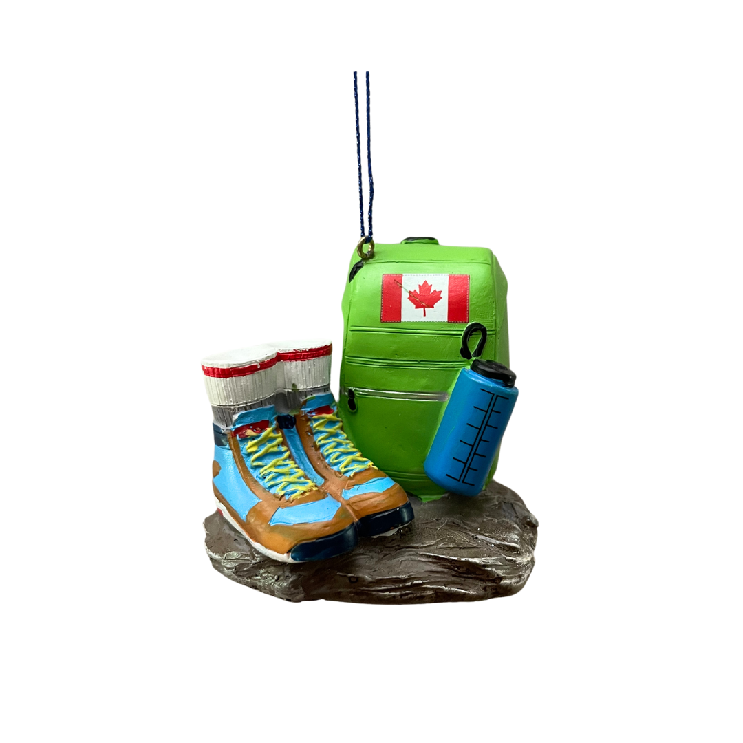 Canadian Hiking Ornament