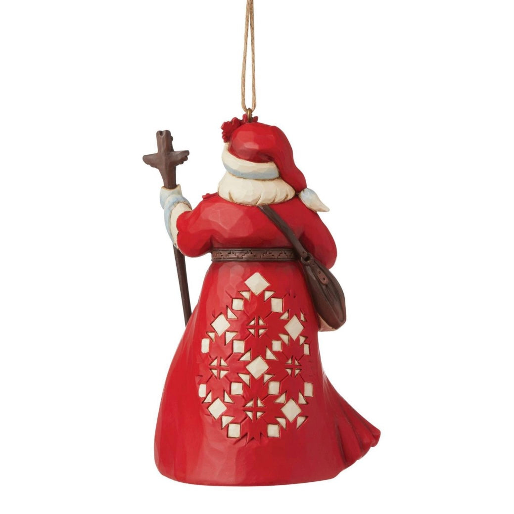 Canadian Santa Ornament